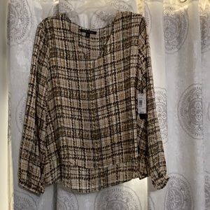 Zac and Rachel gold detailed dress shirt